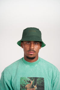 BUCKET HAT GREEN & OLIVE