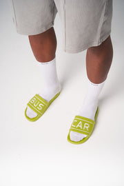 SLIDES – LIME GREEN