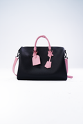 BLACK X PINK DUFFLE BAG
