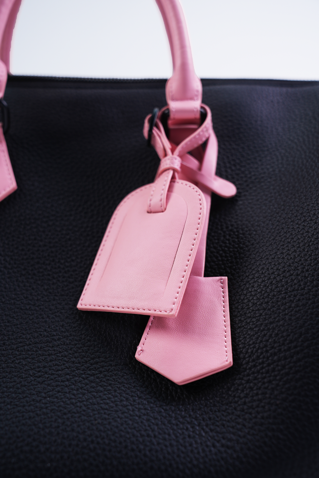 BLACK X PINK DUFFLE BAG