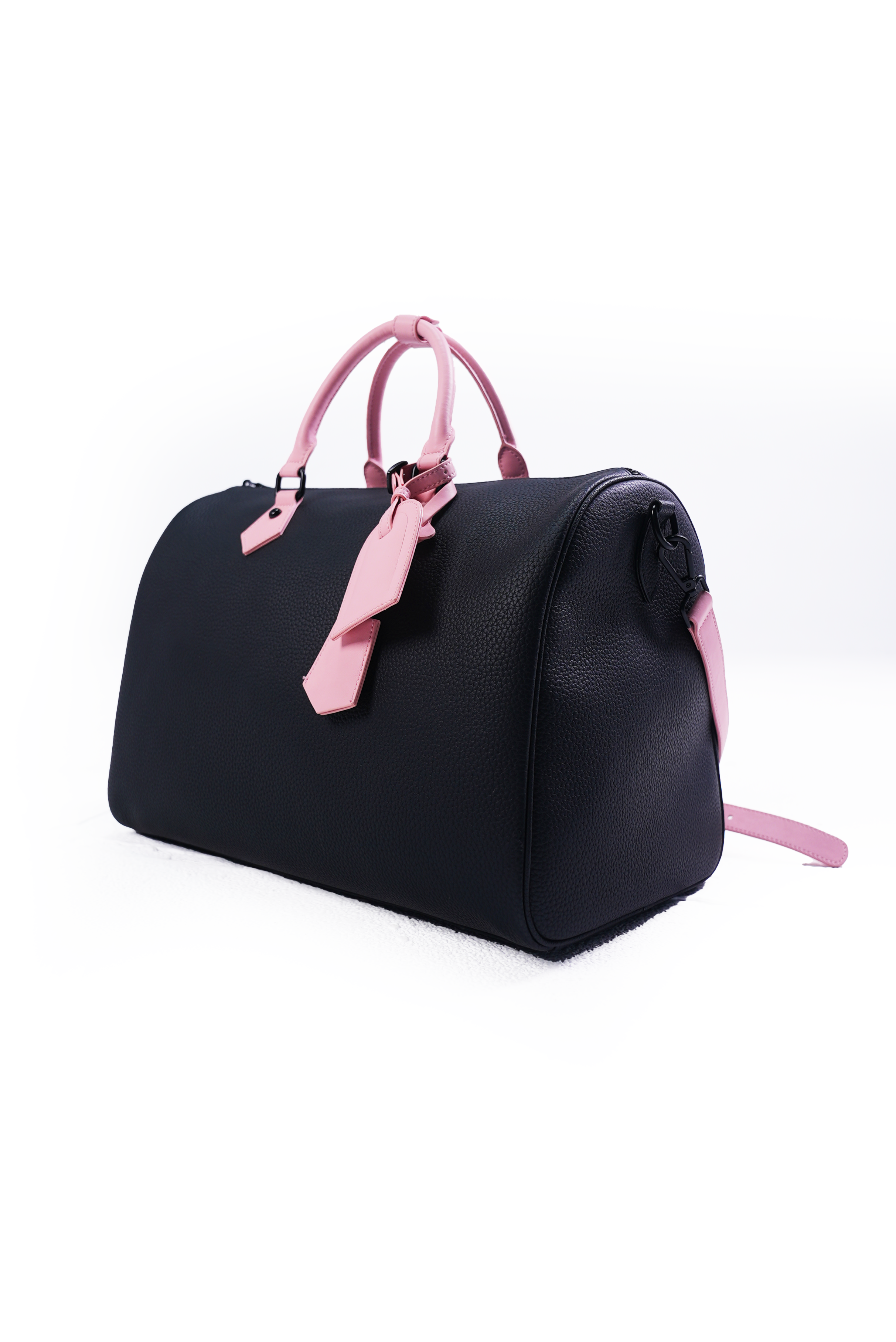 BLACK X PINK DUFFLE BAG