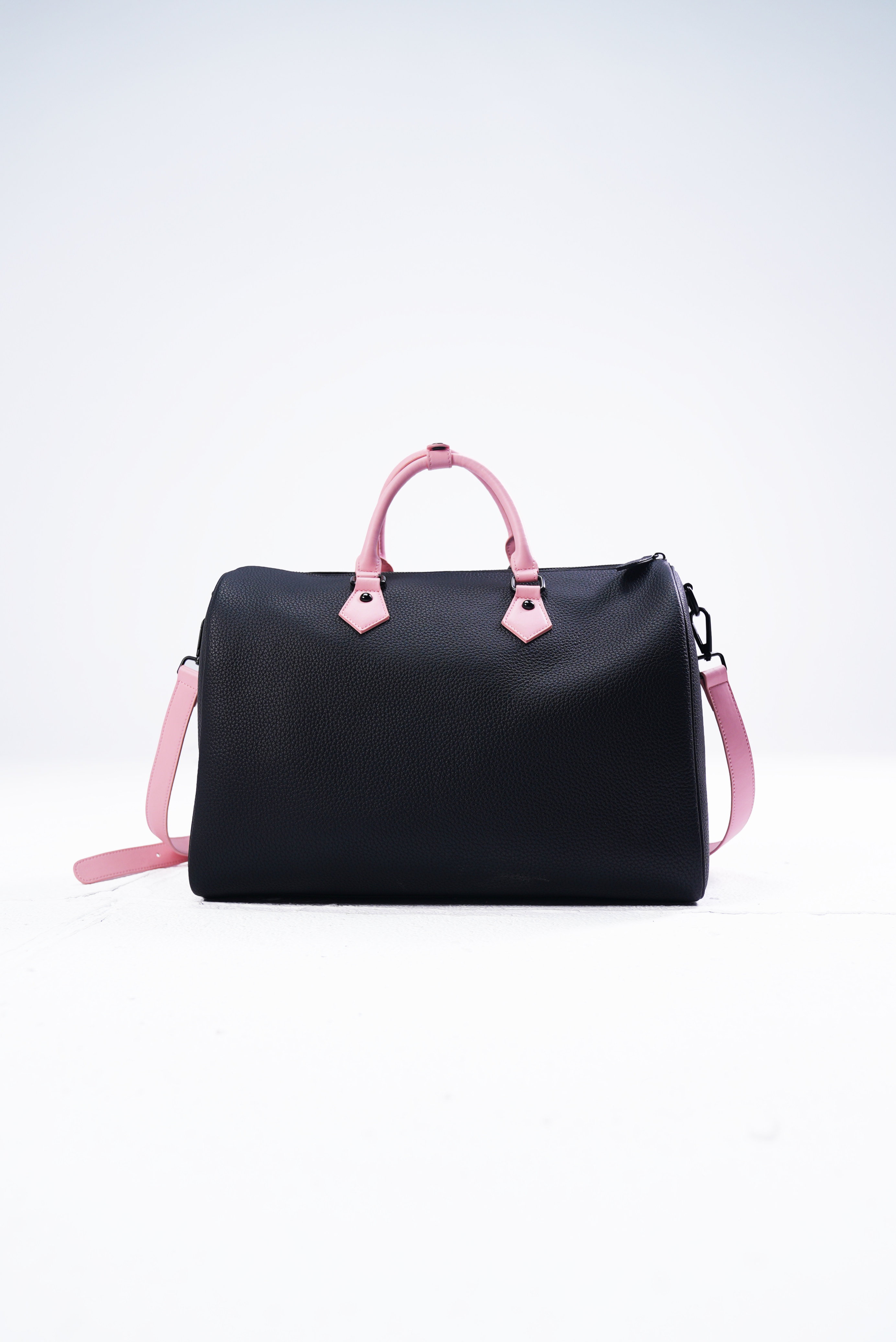 BLACK X PINK DUFFLE BAG