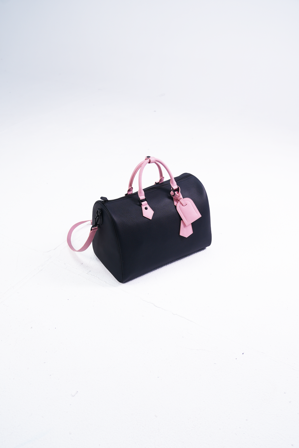 BLACK X PINK DUFFLE BAG