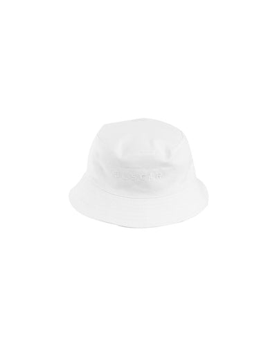 BUCKET HAT WHITE & BABY BLUE
