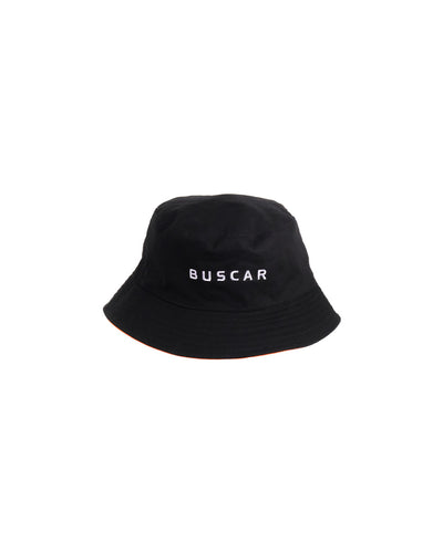 BUCKET HAT BLACK & ORANGE