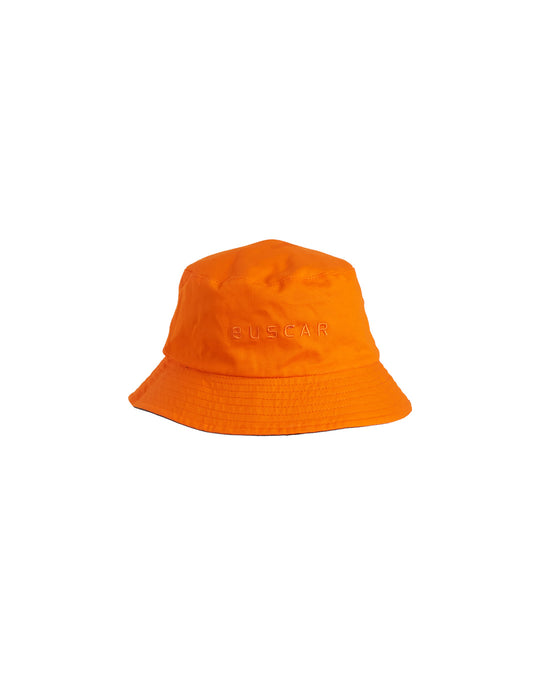 BUCKET HAT BLACK & ORANGE – BUSCAR