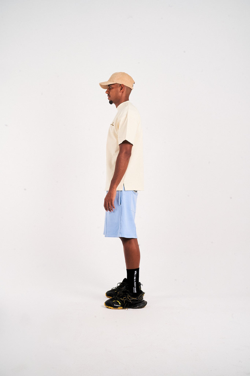 SHORTS VINTAGE BABY BLUE