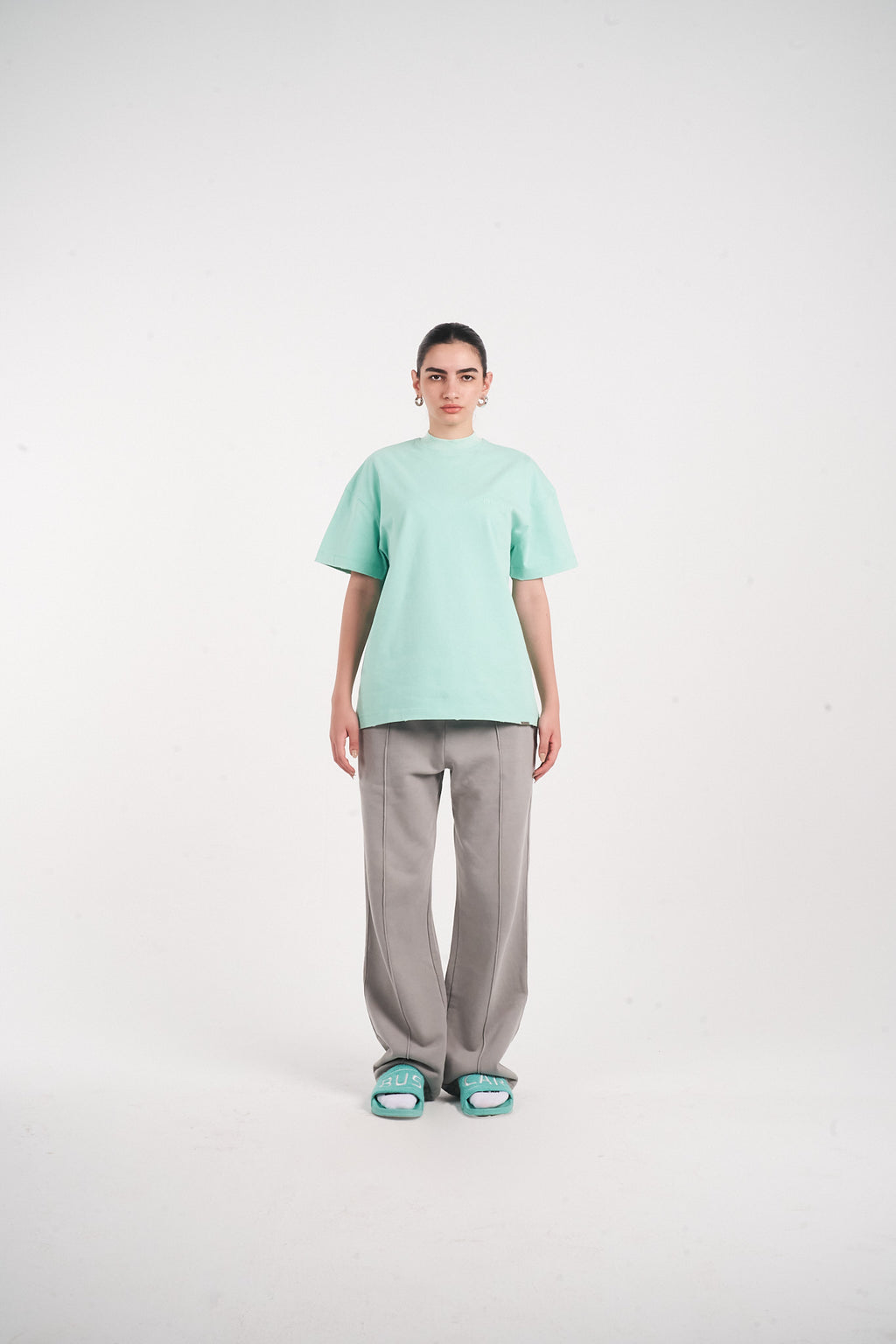 WASHED TEE – TURQUOISE