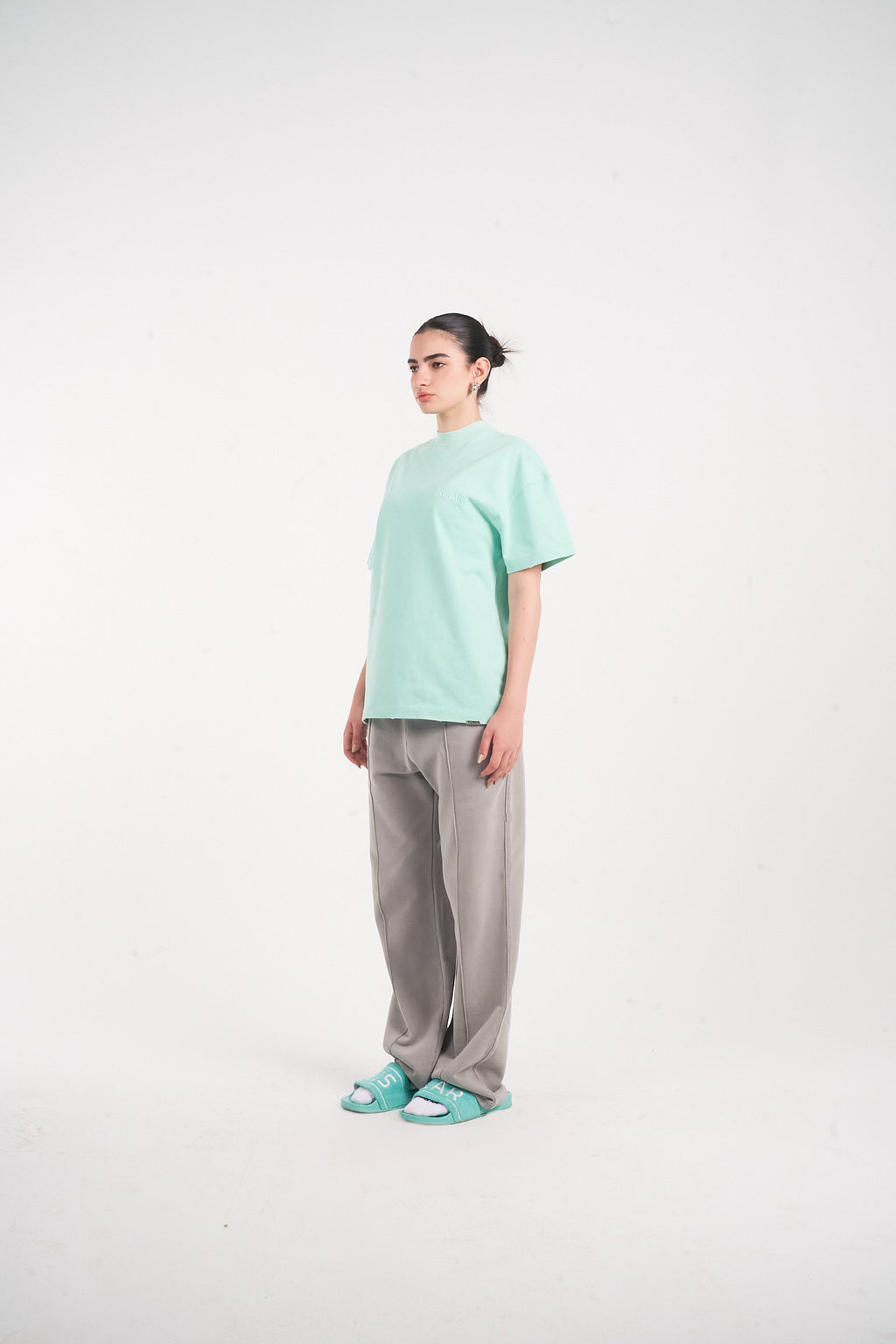 WASHED TEE – TURQUOISE