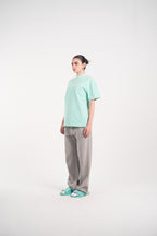 WASHED TEE – TURQUOISE