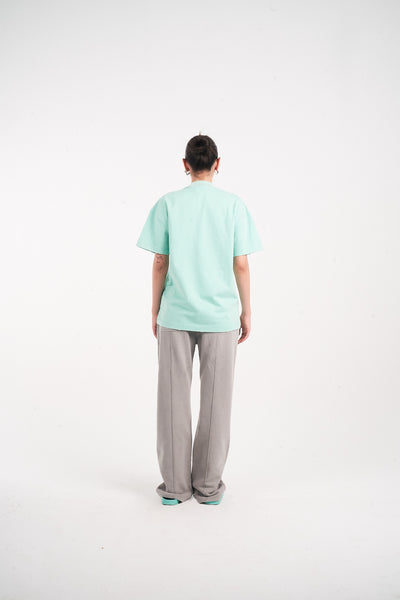 WASHED TEE – TURQUOISE