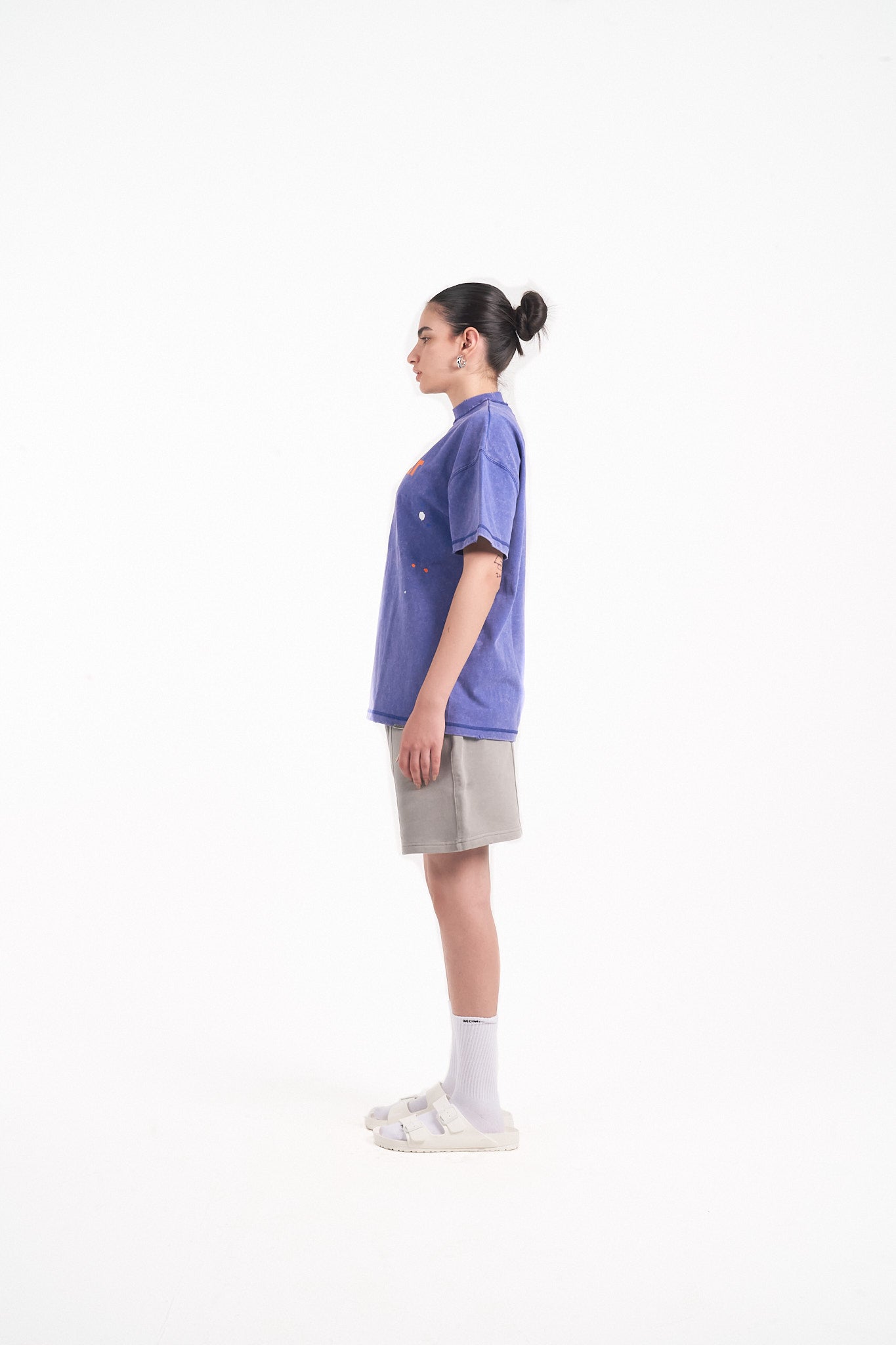 SHORTS VINTAGE LIGHT GREY