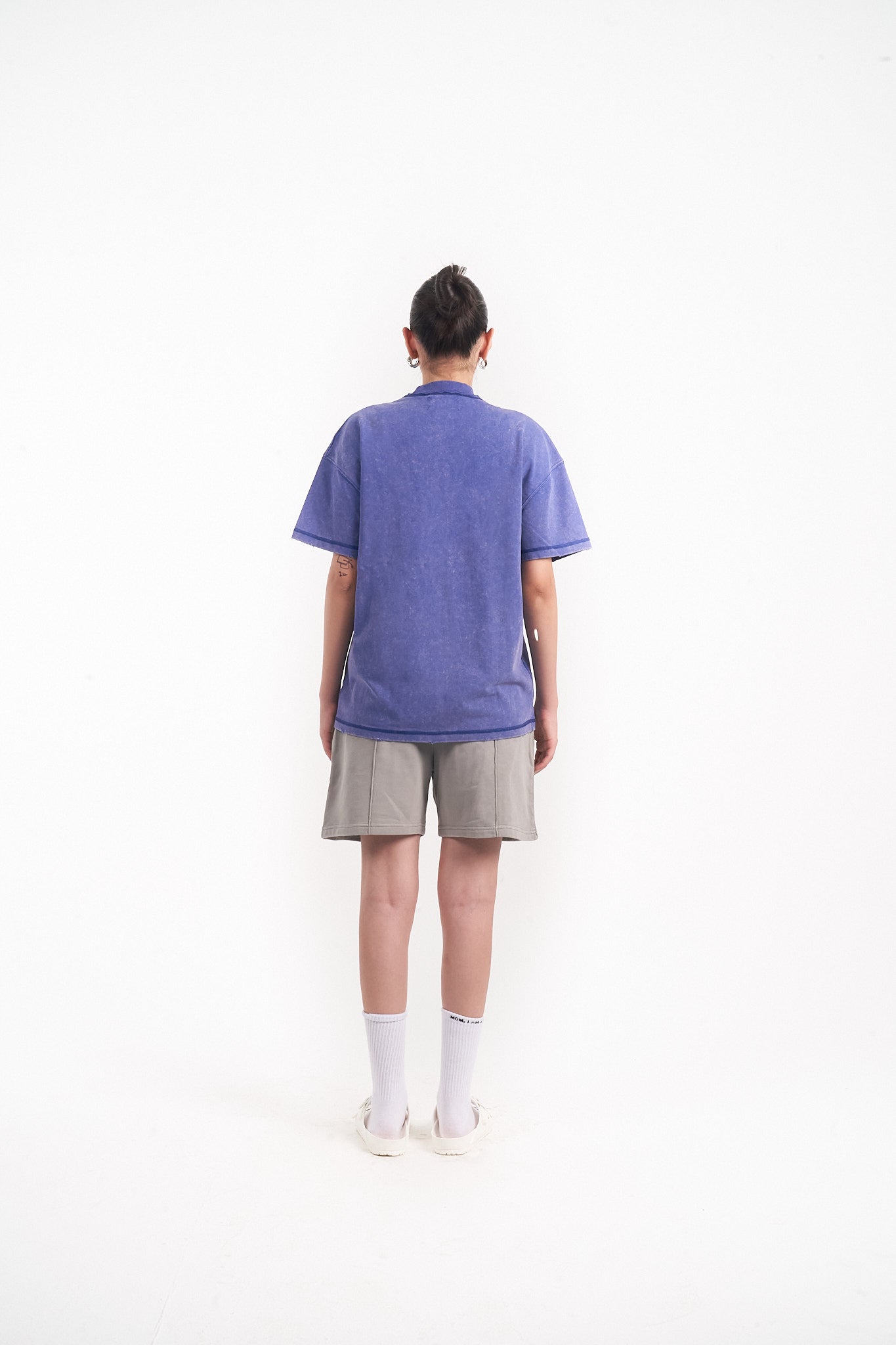 SHORTS VINTAGE LIGHT GREY
