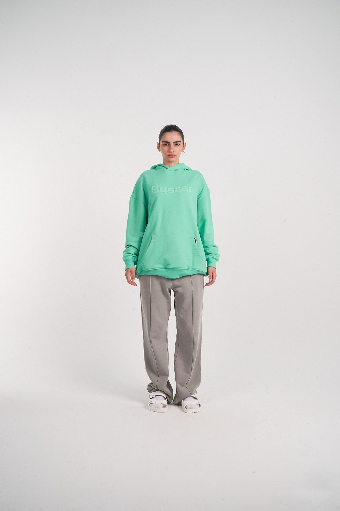 BUSCAR HOODIE – LIGHT GREEN