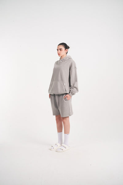 HOODIE VINTAGE – LIGHT GREY