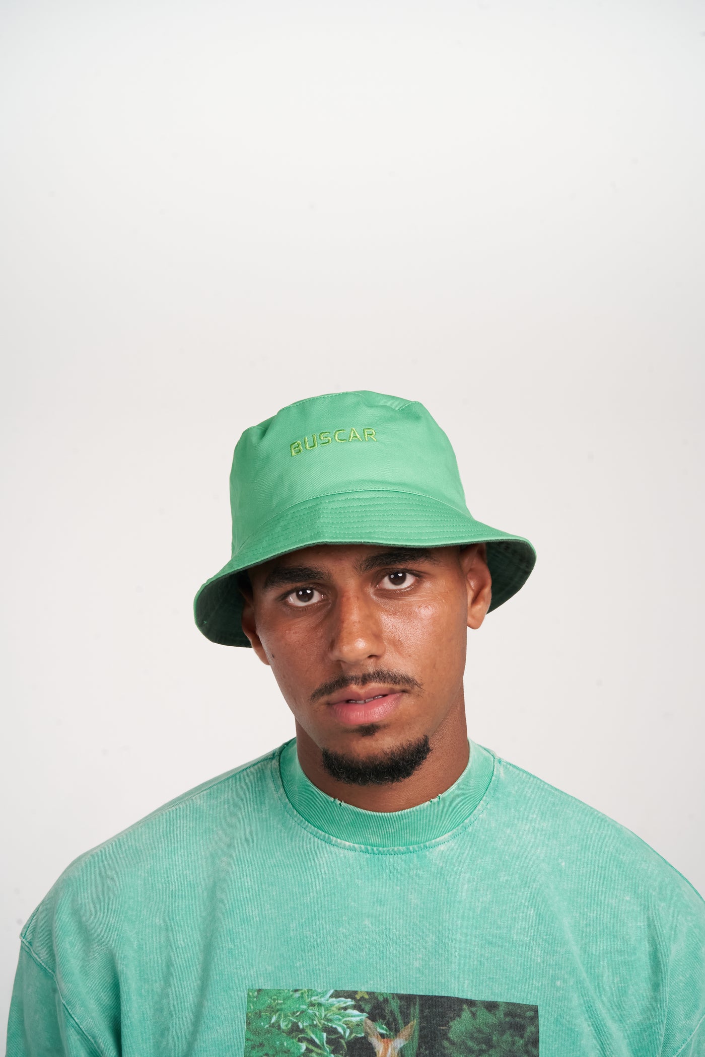 BUCKET HAT GREEN & OLIVE