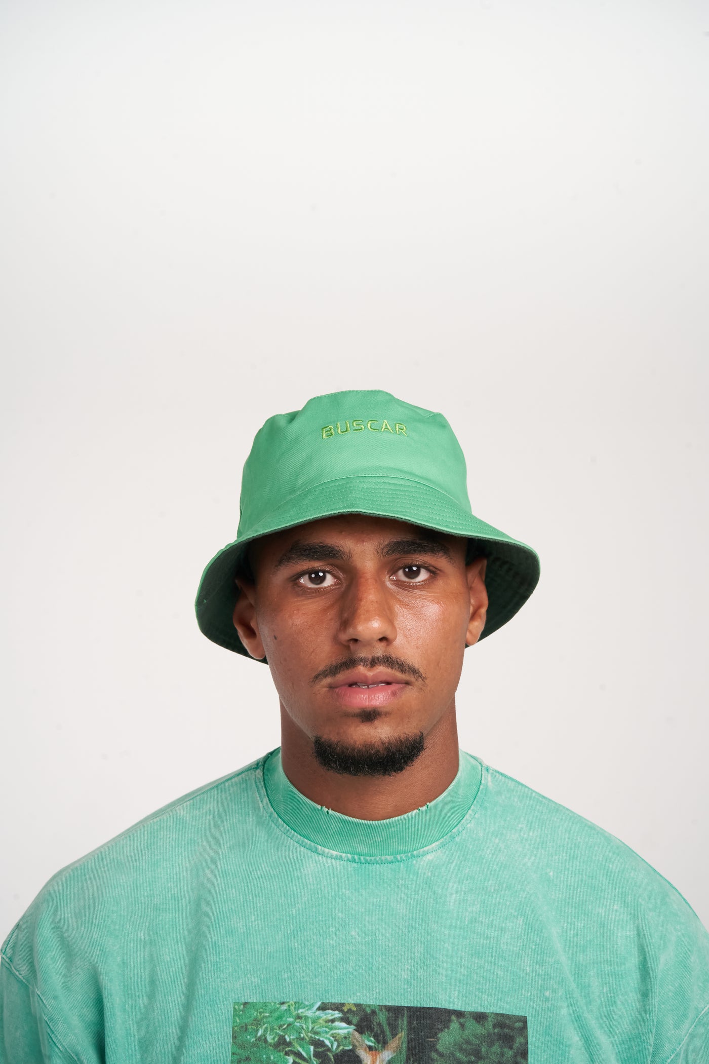BUCKET HAT GREEN & OLIVE