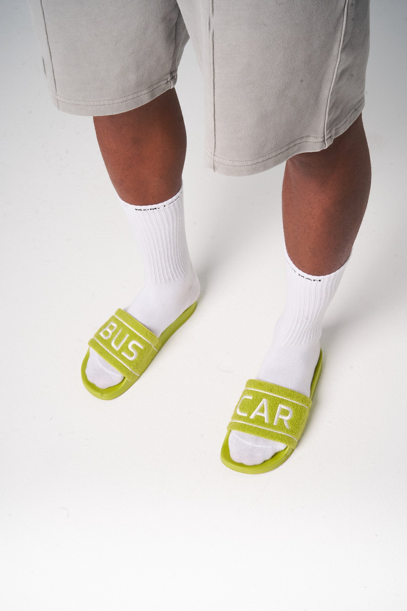 SLIDES – LIME GREEN