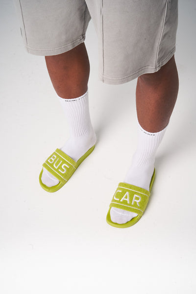 SLIDES – LIME GREEN