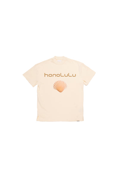 HONOLULU TEE – CREAMY