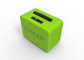 BUSCAR ACID LIME HARD CASE HANDBAG