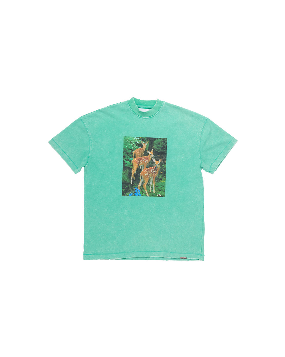 DOE TEE – WASHED GREEN