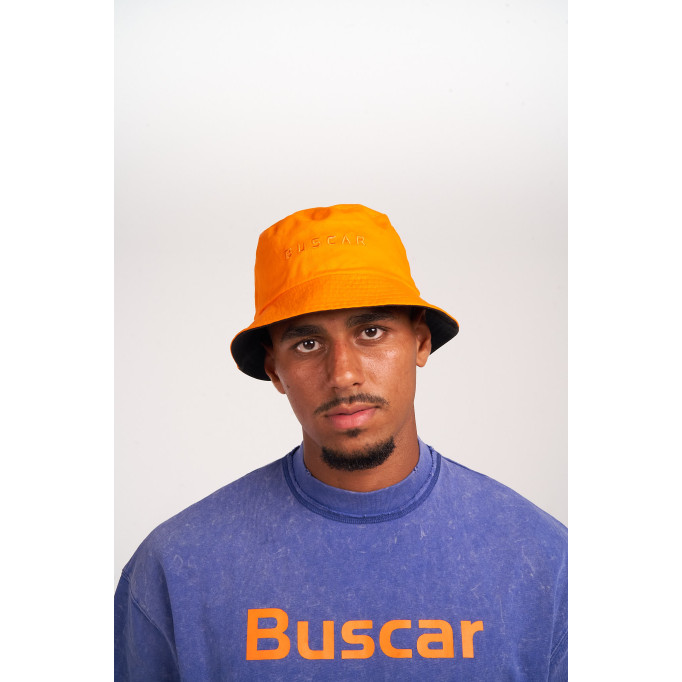 BUCKET HAT BLACK&ORANGE